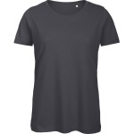 Dámské tričko B+C Inspire T z bio bavlny - Dark grey XS