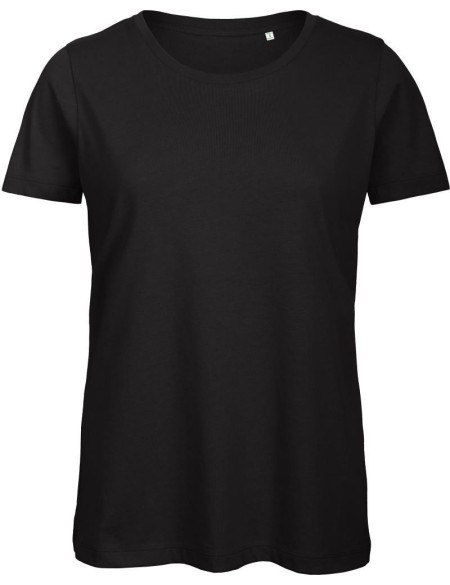 Dámské tričko B+C Inspire T z bio bavlny - Black XS