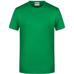 Pánské tričko z bio bavlny James+Nicholson 8008 - Fern green M