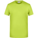 Pánské tričko z bio bavlny James+Nicholson 8008 - Acid yellow L