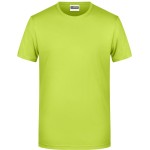 Pánské tričko z bio bavlny James+Nicholson 8008 - Acid yellow L