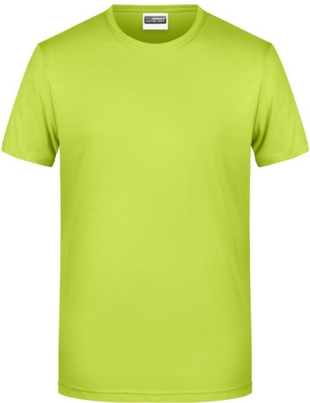 Pánské tričko z bio bavlny James+Nicholson 8008 - Acid yellow L