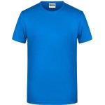 Pánské tričko z bio bavlny James+Nicholson 8008 - Cobalt M