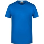 Pánské tričko z bio bavlny James+Nicholson 8008 - Royal XXL