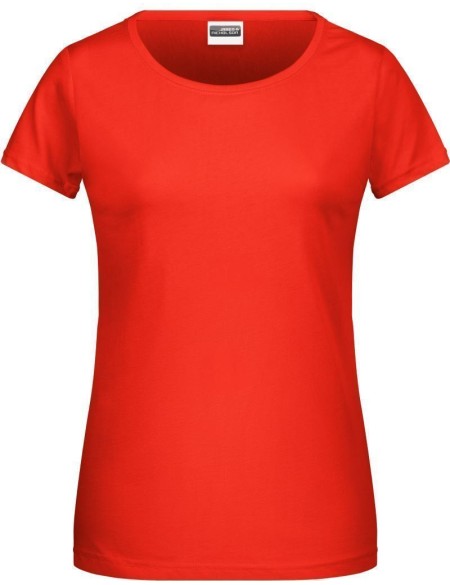 Dámské tričko z bio bavlny James+Nicholson 8007 - Grenadine XL