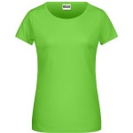 Dámské tričko z bio bavlny James+Nicholson 8007 - Lime green XS