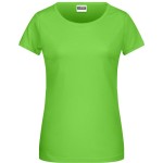 Dámské tričko z bio bavlny James+Nicholson 8007 - Lime green S
