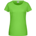 Dámské tričko z bio bavlny James+Nicholson 8007 - Lime green XL