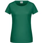 Dámské tričko z bio bavlny James+Nicholson 8007 - Irish green XL