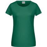 Dámské tričko z bio bavlny James+Nicholson 8007 - Irish green XS