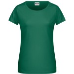 Dámské tričko z bio bavlny James+Nicholson 8007 - Irish green S