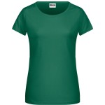 Dámské tričko z bio bavlny James+Nicholson 8007 - Irish green L