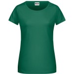 Dámské tričko z bio bavlny James+Nicholson 8007 - Irish green XL