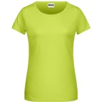 Dámské tričko z bio bavlny James+Nicholson 8007 - Acid yellow L