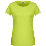 Dámské tričko z bio bavlny James+Nicholson 8007 - Acid yellow XL