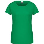 Dámské tričko z bio bavlny James+Nicholson 8007 - Fern green L