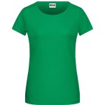 Dámské tričko z bio bavlny James+Nicholson 8007 - Fern green XL