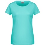 Dámské tričko z bio bavlny James+Nicholson 8007 - Mint XXL