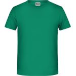 Chlapecké tričko z bio bavlny James+Nicholson 8008B - Irish green XS
