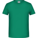 Chlapecké tričko z bio bavlny James+Nicholson 8008B - Irish green S