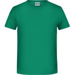 Chlapecké tričko z bio bavlny James+Nicholson 8008B - Irish green M