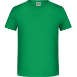 Chlapecké tričko z bio bavlny James+Nicholson 8008B - Fern green XXL