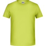 Chlapecké tričko z bio bavlny James+Nicholson 8008B - Acid yellow S