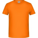 Chlapecké tričko z bio bavlny James+Nicholson 8008B - Oranžová L