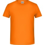 Chlapecké tričko z bio bavlny James+Nicholson 8008B - Oranžová XXL
