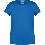 Dívčí tričko z bio bavlny James+Nicholson 8007G - Cobalt S
