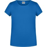 Dívčí tričko z bio bavlny James+Nicholson 8007G - Cobalt M