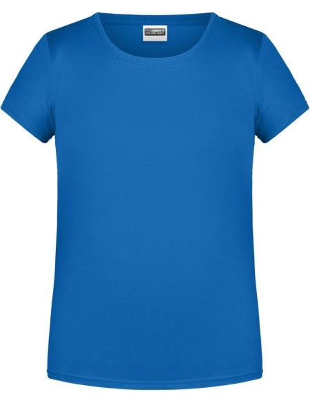Dívčí tričko z bio bavlny James+Nicholson 8007G - Cobalt XXL