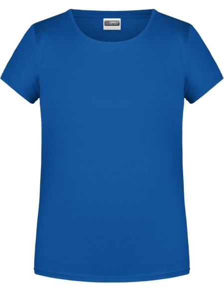 Dívčí tričko z bio bavlny James+Nicholson 8007G - Royal XL