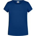 Dívčí tričko z bio bavlny James+Nicholson 8007G - Dark royal S
