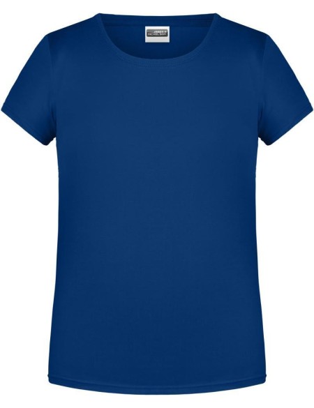 Dívčí tričko z bio bavlny James+Nicholson 8007G - Dark royal M