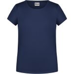 Dívčí tričko z bio bavlny James+Nicholson 8007G - Navy S