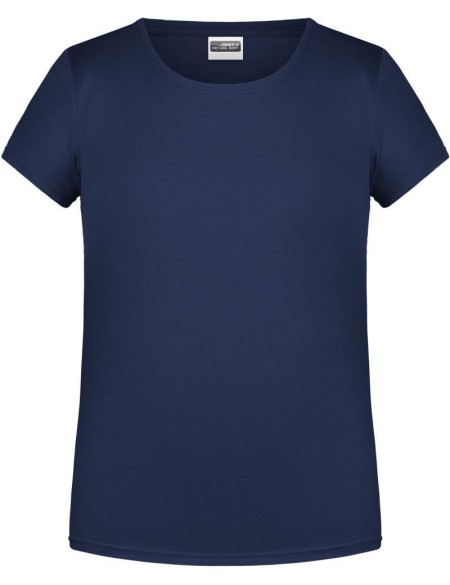 Dívčí tričko z bio bavlny James+Nicholson 8007G - Navy S