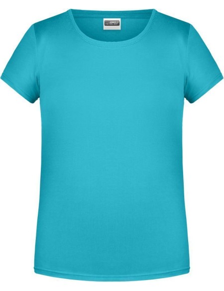 Dívčí tričko z bio bavlny James+Nicholson 8007G - Pacific XL