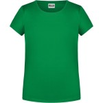 Dívčí tričko z bio bavlny James+Nicholson 8007G - Fern green S