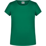 Dívčí tričko z bio bavlny James+Nicholson 8007G - Irish green XL