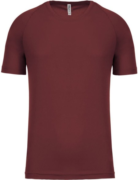 Pánské sportovní tričko Kariban PA438 - Vínová 3XL