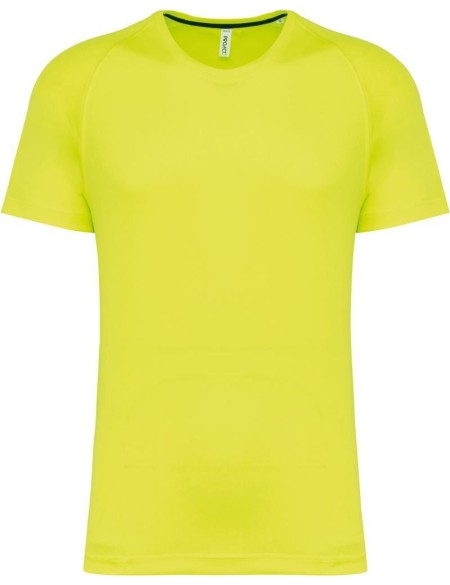Pánské sportovní tričko Kariban PA4012 - Fluorescent yellow XS