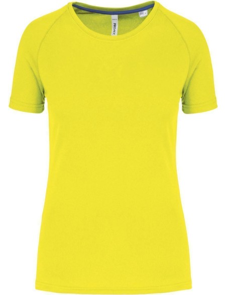 Dámské sportovní tričko Kariban PA4013 - Fluorescent yellow XXL