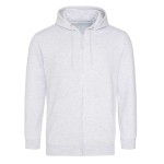 Pánská mikina na zip s kapucí ZOODIE - Ash XXL