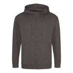 Pánská mikina na zip s kapucí ZOODIE - Charcoal S