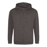 Pánská mikina na zip s kapucí ZOODIE - Charcoal XL