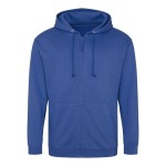 Pánská mikina na zip s kapucí ZOODIE - Royal blue XXL