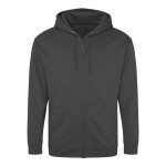Pánská mikina na zip s kapucí ZOODIE - Steel grey L