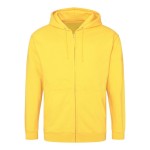 Pánská mikina na zip s kapucí ZOODIE - Sun yellow M