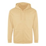 Pánská mikina na zip s kapucí ZOODIE - Desert sand XL